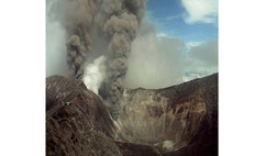  Scientists say one of Costa Rica's largest volcanos is spewing clouds of ash and gas, setting off a small-scale evacuation.
