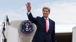 >U.S. Secretary of State John Kerry is in Afghanistan for urgent talks with Afghan President Hamid Karzai.