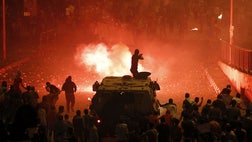 Security forces and Islamist protesters clashed around the country Sunday, leaving  killed, as a national holiday celebrating the military turned to mayhem. Crowds from Egypt's two rival camps — supporters of the ousted Islamist president, Mohammed Morsi, and backers of the military that deposed him — poured into the streets and turned on each other.