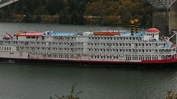  The company that resumed riverboat cruises on the Mississippi River a year ago said Tuesday that it will offer seven-night trips starting next year on the Columbia and Snake rivers in Oregon and Washington.