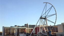 > The madcap carnival on the Las Vegas Strip is getting another over-the-top addition: the world's largest Ferris wheel.