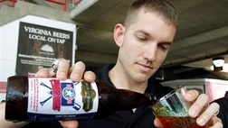 Craft breweries from around the country are toasting the troops with a beer aged with a unique ingredient that symbolizes America's pastime mdash  baseball bats.              