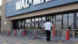 Mass chaos swept through Walmarts across Louisiana over the weekend, when shoppers cleared the shelves following a computer glitch over their food stamp cards.