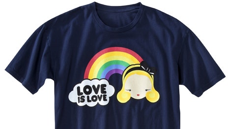 Two years after Target Corp. angered gay marriage supporters with a political donation that benefited a fiery gay marriage opponent seeking the governor's office, the retailer is now upsetting same-sex marriage opponents by selling T-shirts to raise money for a group working to defeat a gay marriage ban in Minnesota.