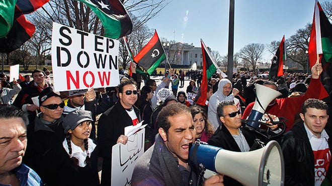 Protest Libya