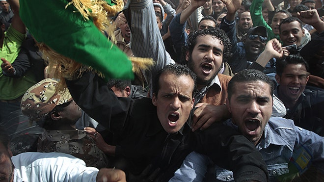 Qaddafi Supporters