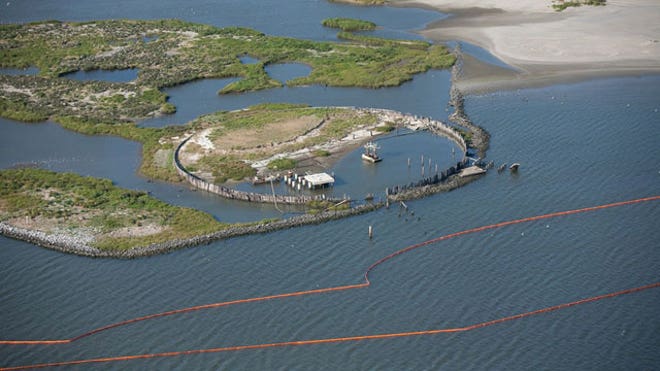Offshore Platforms Shutdown Near Oil Spill