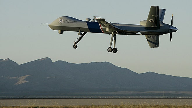 Drone at the border