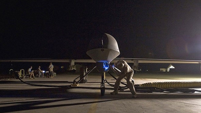 Inspection of an MQ-1B Predator drone - Reuters