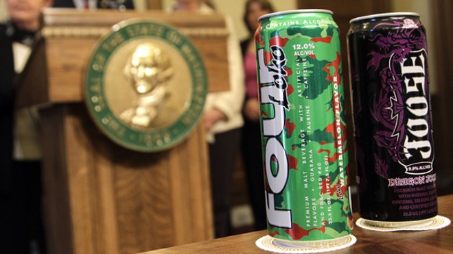 Four Loko in Wash Court