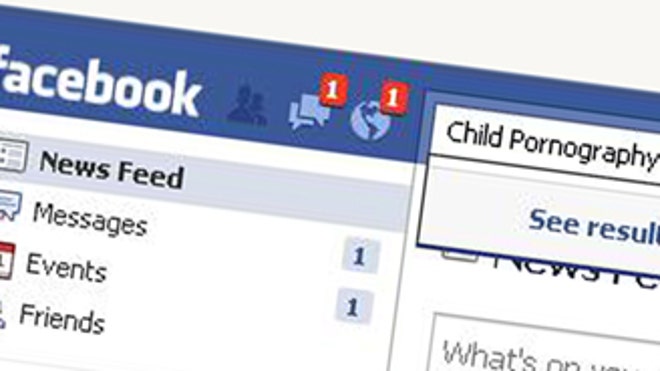 Facebook Screen Grab