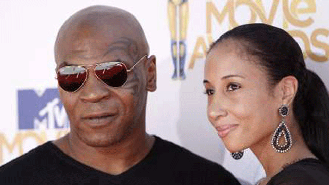 Mike tyson and wife