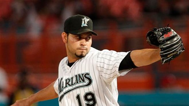 Florida Marlins Pitcher Anibal Sanchez
