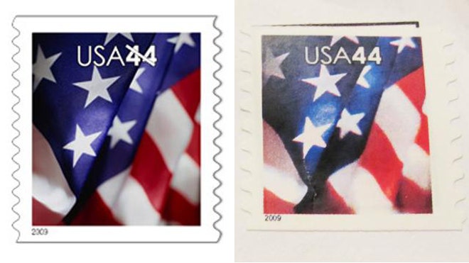 STAMPS REAL AND FAKE