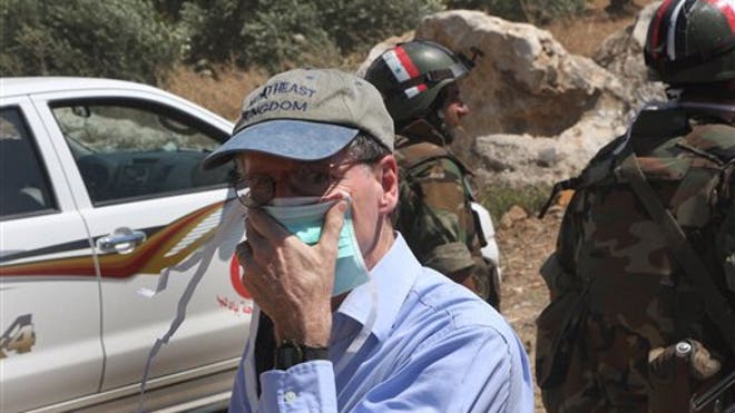 US ambassador in Syria Robert Ford