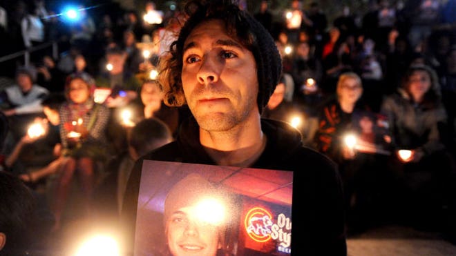 Wall Street vigil