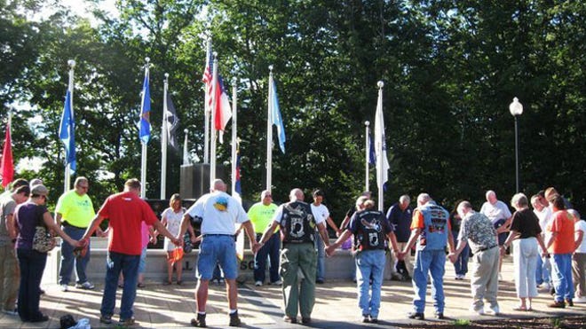 Christian Flag Rally in King, N.C.