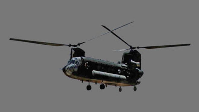 chinook US helicopter