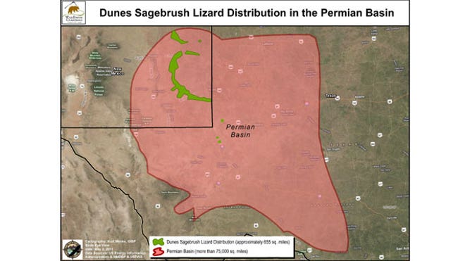 Map: The Permian Basin