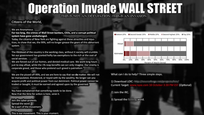 invadewallstreet