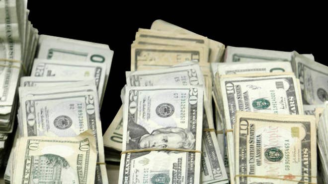 Stacks of U.S. Money