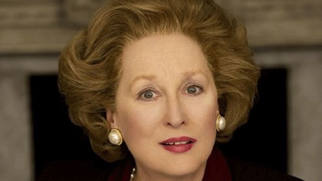 Meryl Streep as Margaret Thatcher