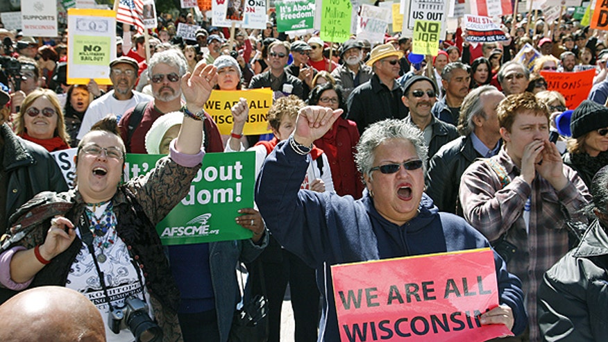Calif. Wisconsin Rally