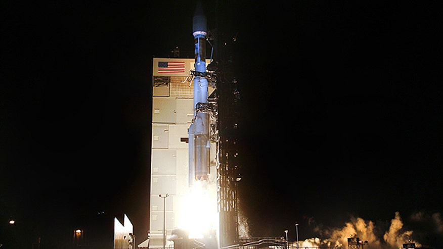 Reconnaissance Satellite Launches From Vandenburg Air Force Base in California AP