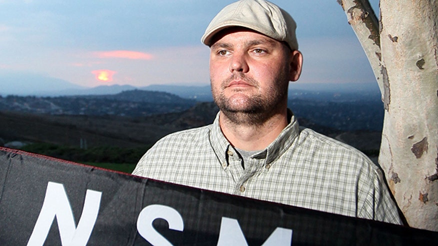 Neo-Nazi Jeff Hall AP