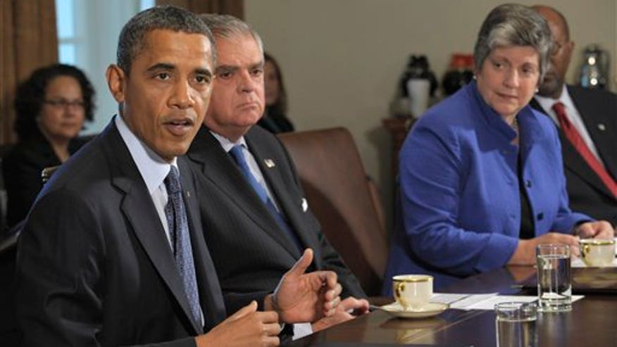 Obama Cabinet Meeting