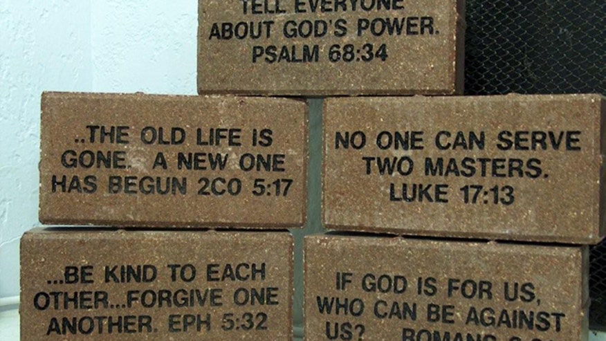 Bible bricks