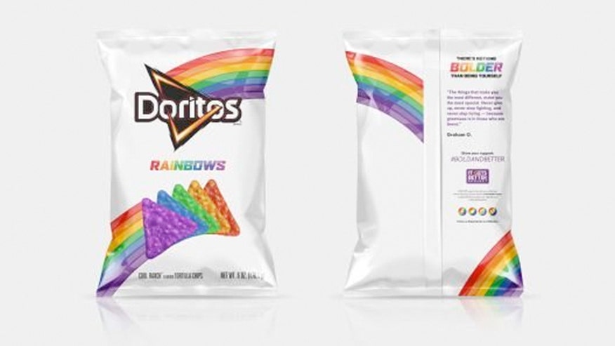 Doritos’ new rainbow colored corn chips are already causing a stir