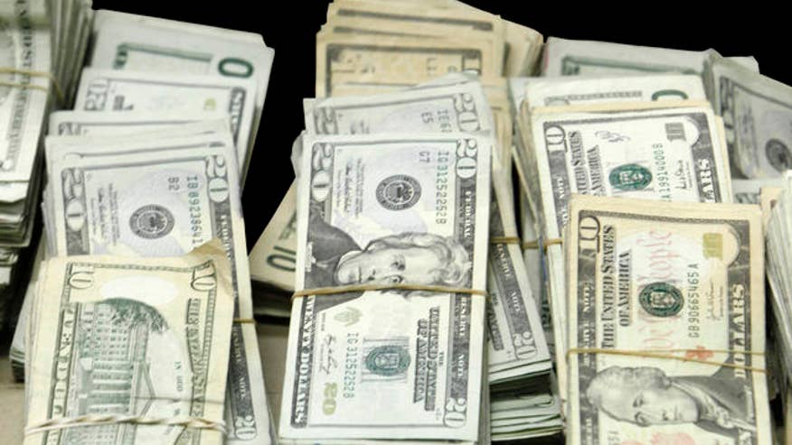 Stacks of U.S. Money