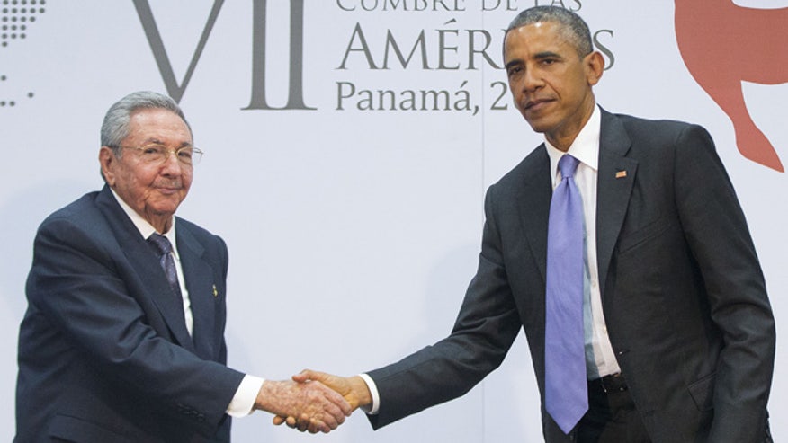 Obama to Meet with Raul Castro on Saturday in Panama Obamainternalcuba378373