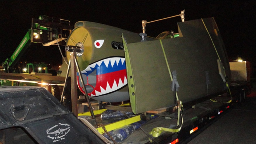 Museum's restored shark-nosed fighter plane salutes exploits of Flying