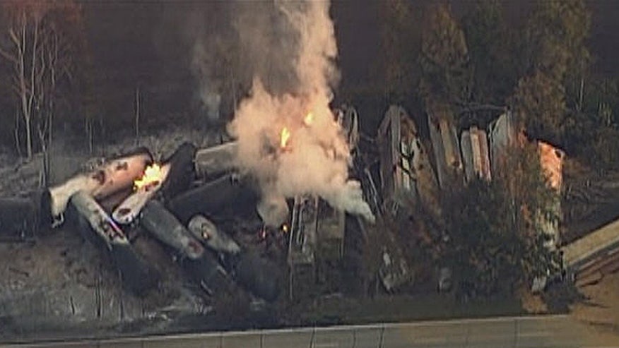 Illinois train derailment