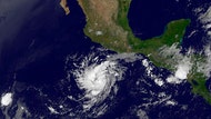 Hurricane Adrian is strengthening off the Pacific coast of Mexico and is now a major hurricane.