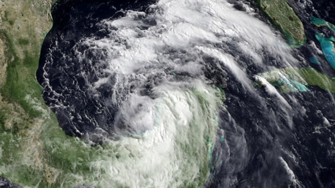 TS Alex satellite from NOAA