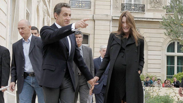 France Sarkozy baby