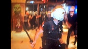 Riot police fired water cannons and tear gas as they drove protesters out of Istanbul's Taksim Square and neighboring Gezi Park on Saturday, an intervention that came shortly after the prime minister warned that security forces know how to clear the area, which had become a symbol of the biggest anti-government protests in decades.



Within a half-hour, the sweep by white-helmeted riot police had emptied the park, leaving a series of colorful, abandoned tents behind. Protesters put up little physical resistance, even as plain-clothes police shoved many of them to drive them from the park.