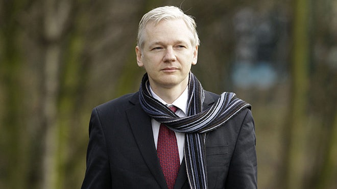 Assange arrives for UK court hearing
