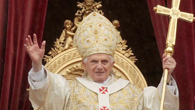 Pope Benedict XVI Easter