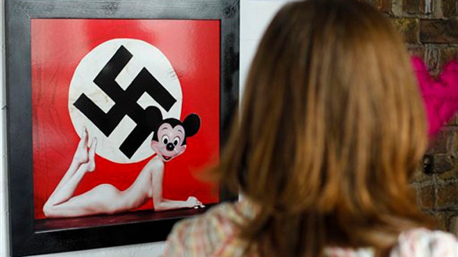 Mickey Mouse Swastika