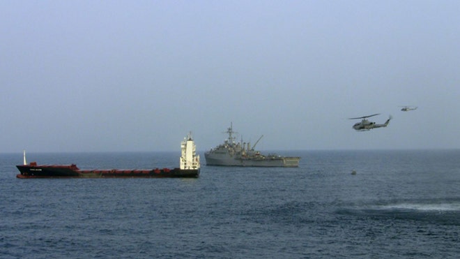 Marines Recapture Ship From Pirates