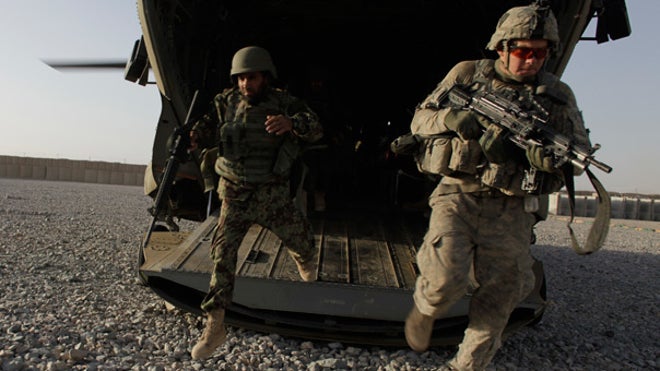 US troops in Kandahar
