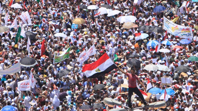 Egypt rally