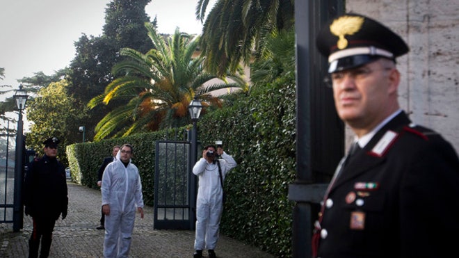 Rome Embassy blasts