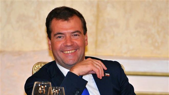 Russian President Dmitry Medvedev