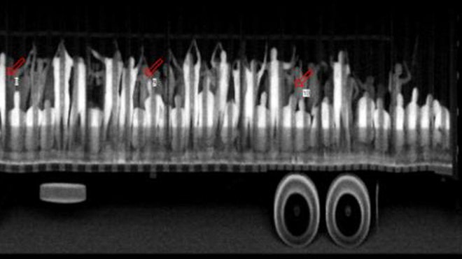 513 migrants found in US-Bound truck