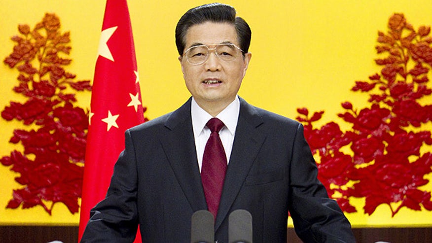Hu Jintao on NYE in China